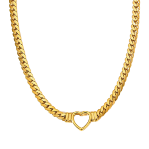 Gold-chunk-necklace